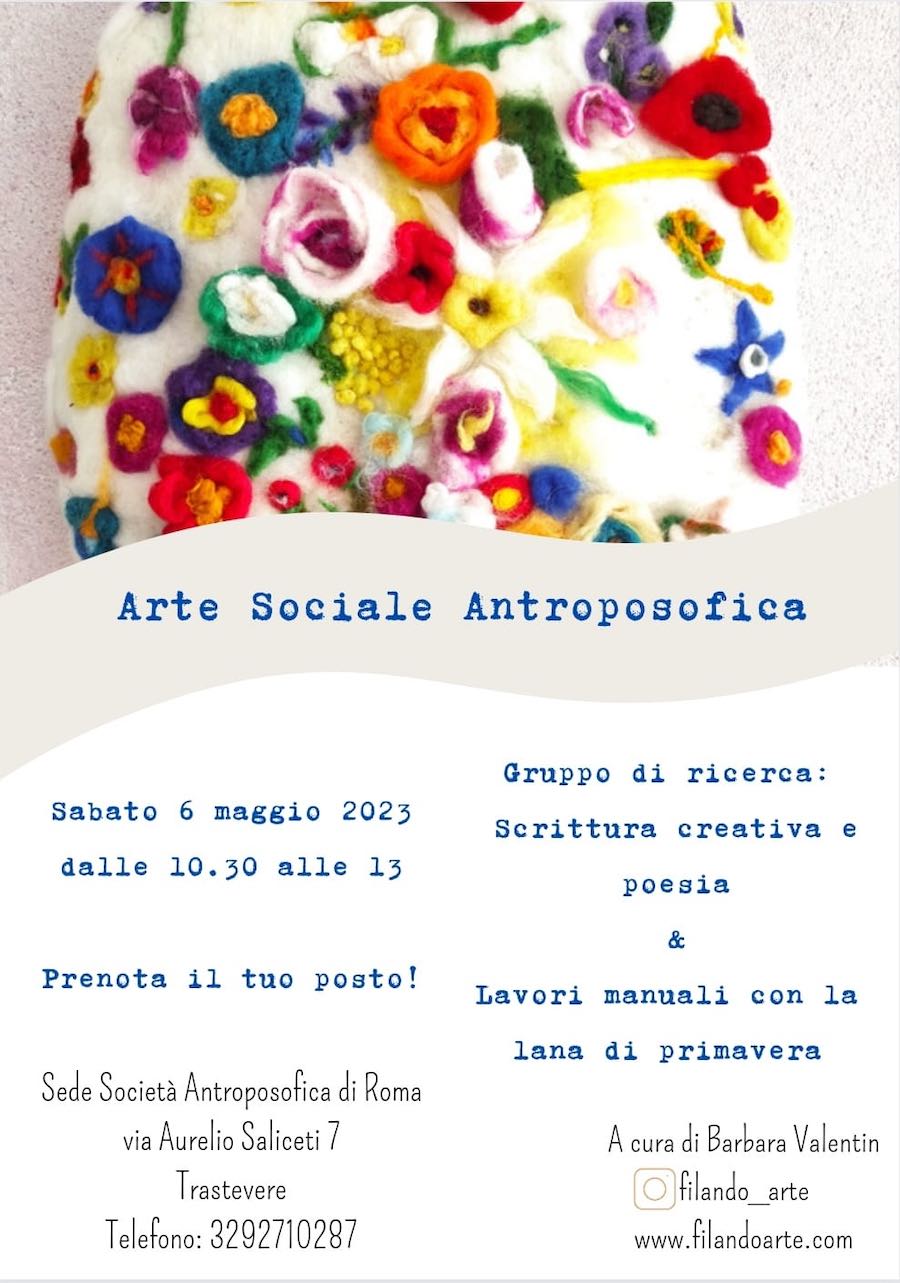 Arte Sociale Antroposofica - Maggio 2013