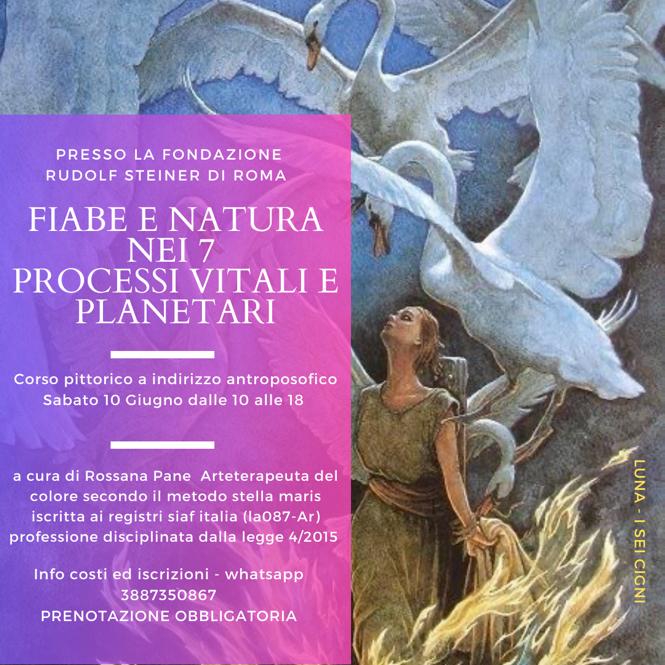 Fiabe e Natura nei 7 processi vitali e planetari - Corso pittorico ad indirizzo antroposofico