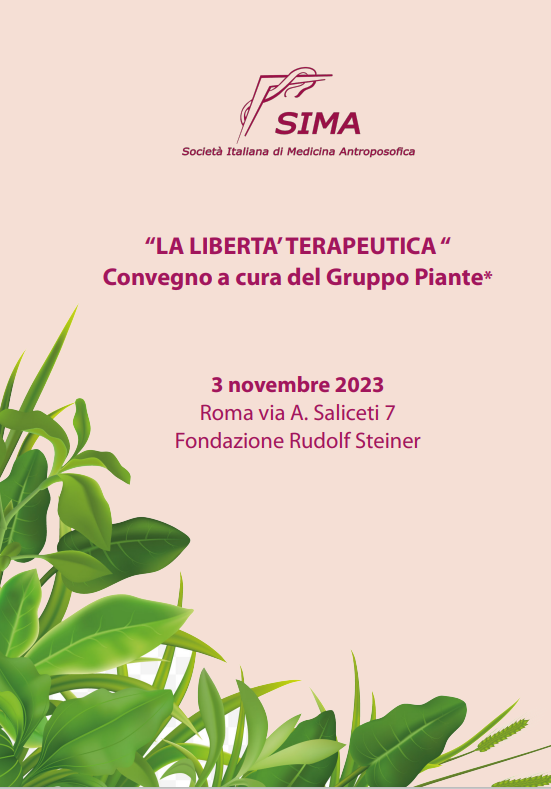 La libertà terapeutica - Convegno della Società Italiana di Medicina Antroposofica